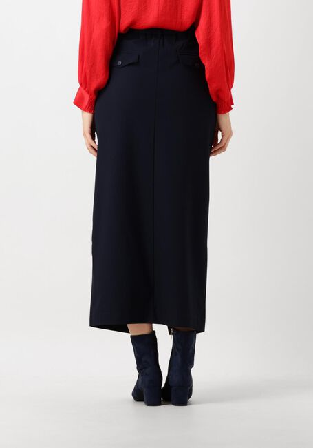 Blauwe SUMMUM Midirok SKIRT VISCOSE BLEND - large