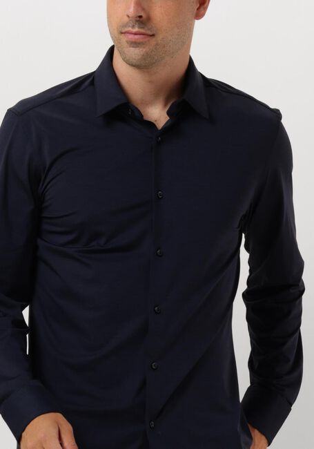 Blauwe BOSS BLACK Klassiek overhemd P-HANK-S-KENT-C1-222 - large