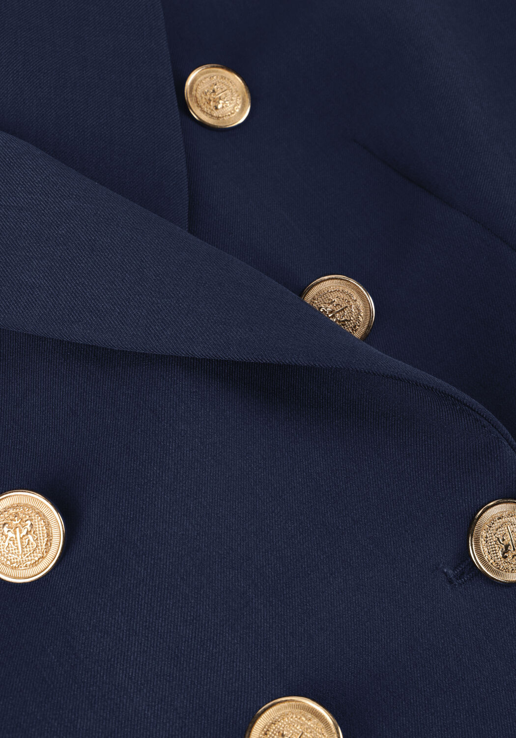 Blauwe ACCESS Blazer DOUBLE-BREASTED BLAZER WITH BUTTONS - large