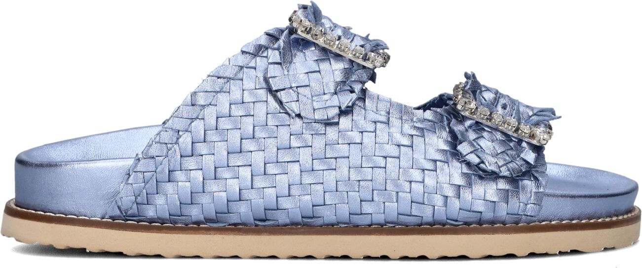 Lina Locchi Slippers
Dames L1284, Maat: 42, Materiaal: Leer, Kleur: Blauw