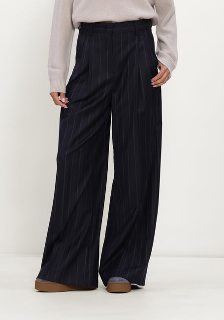 Donkerblauwe MAX MARA Wijde broek WKDNEBBIE - large