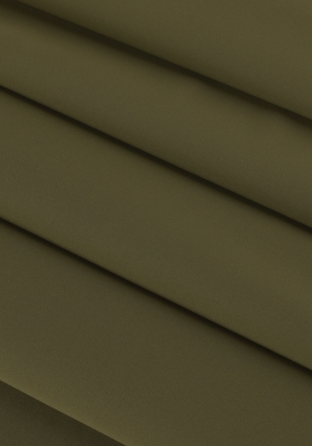 Groene PENN & INK Midi jurk DRESS KHAKI - large