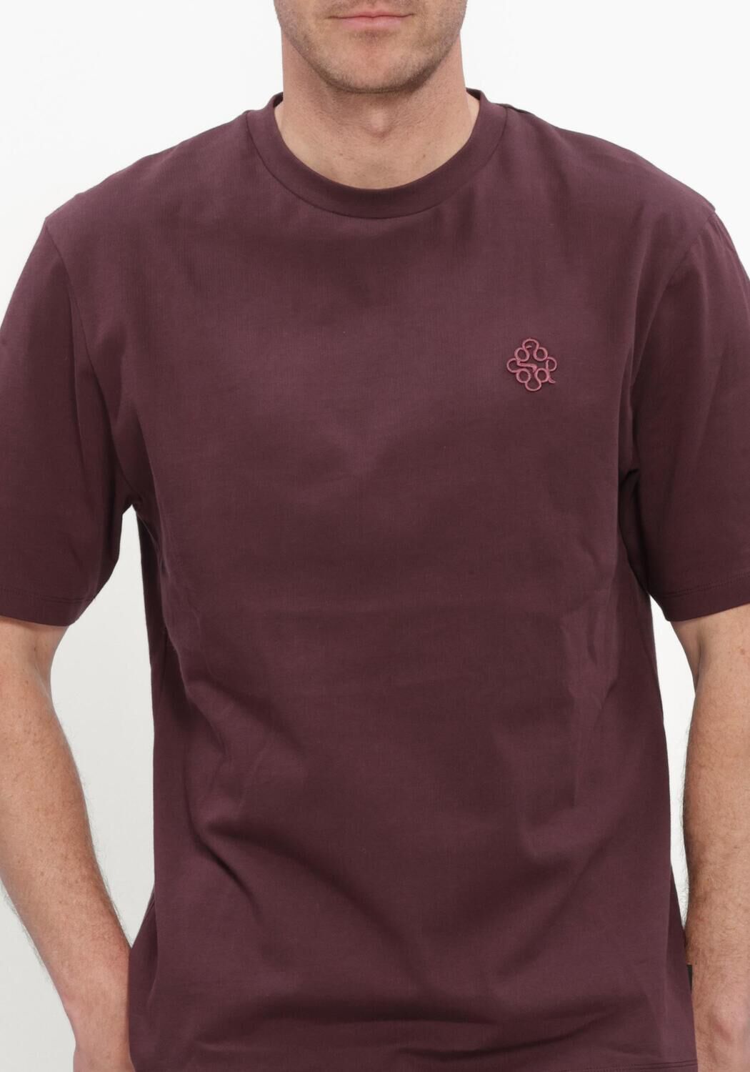 Bordeaux THE GOODPEOPLE T-shirt TOMMY - large