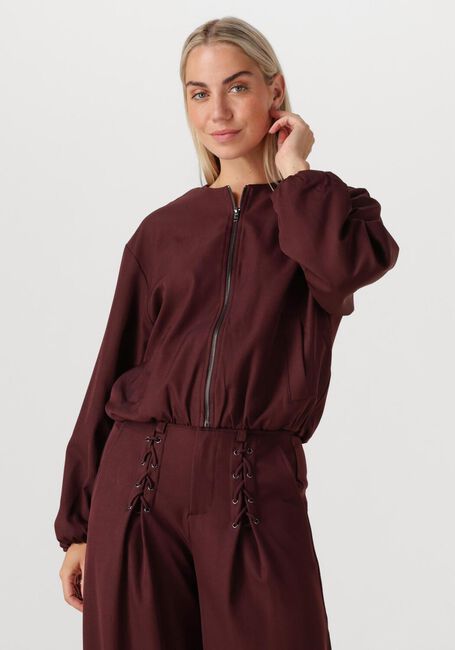 Bordeaux CO'COUTURE Jack LUNA BALLOON ZIP JACKET - large