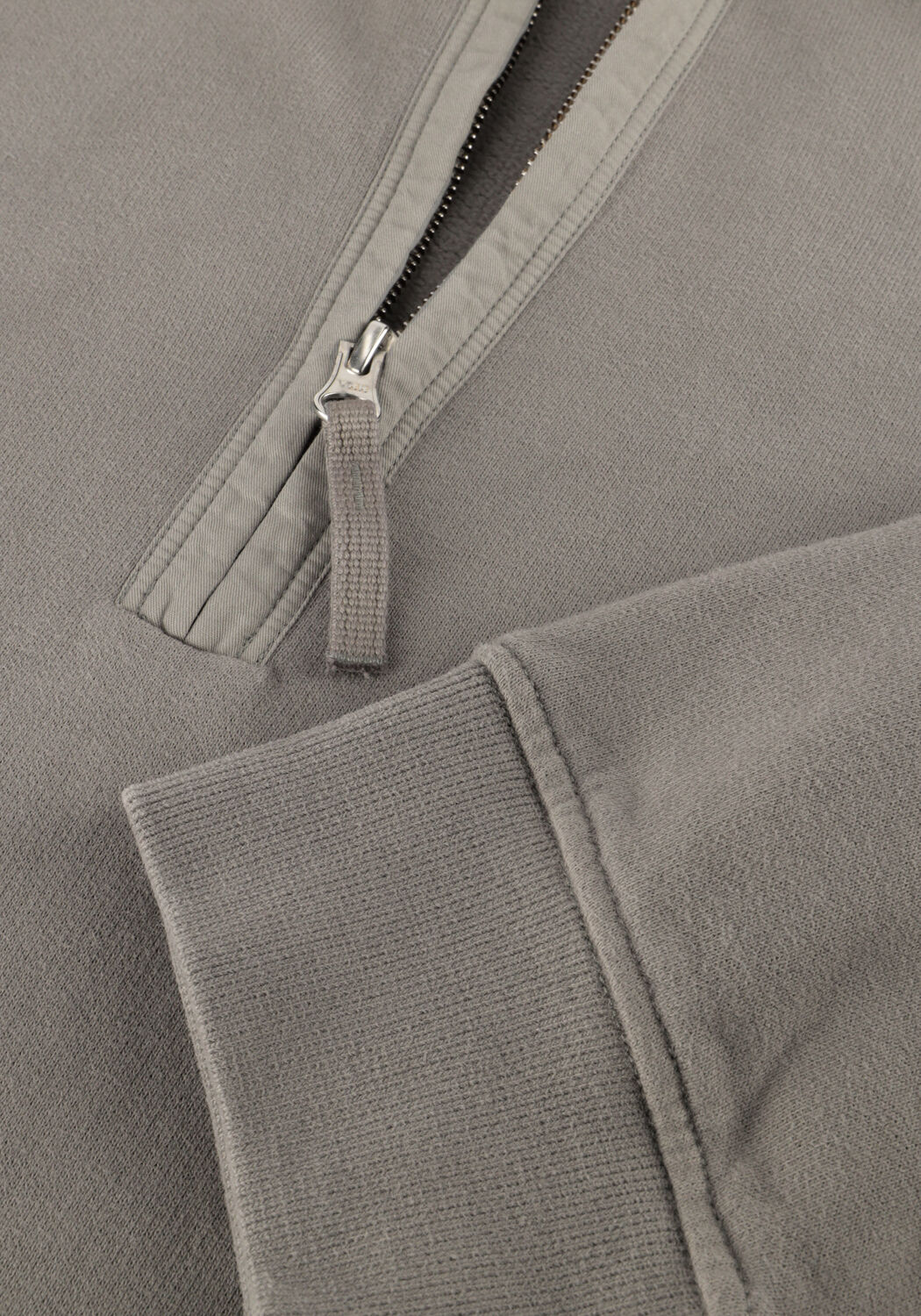 Lichtgrijze STONE ISLAND Trui LS POLO - large