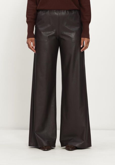 Bruine CAROLINE BISS Wijde broek 4570 - large