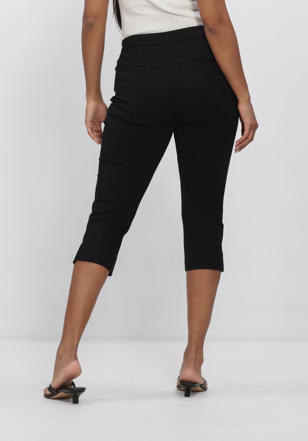 Zwarte CO'COUTURE Capri's CATJACC CAPRI LL PANT - large