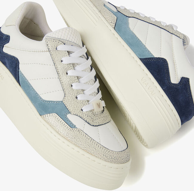 Blauwe VIA VAI Lage sneakers ISA GINGER - large