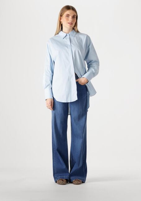 Lichtblauwe MOS MOSH Blouses ENOLA SHIRT - large