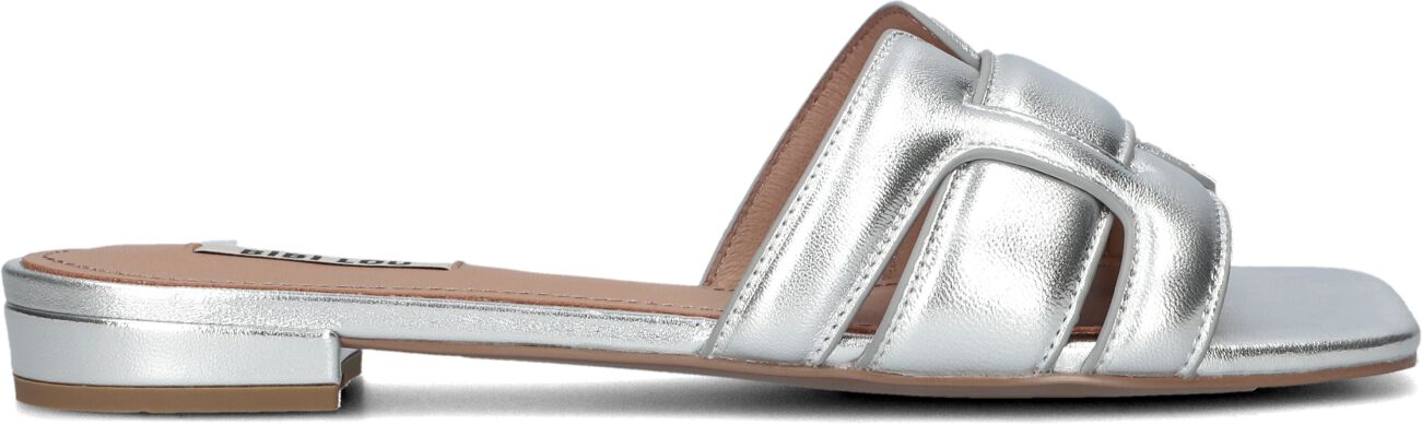 Bibi Lou Slippers
Dames 760z10vk, Maat: 37, Materiaal: Leer, Kleur: Zilver