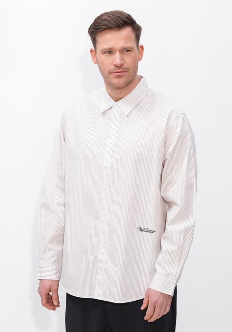 Gebroken wit NEW AMSTERDAM SURF ASSOCIATION Casual overhemd BEACH SHIRT STRIPE - large