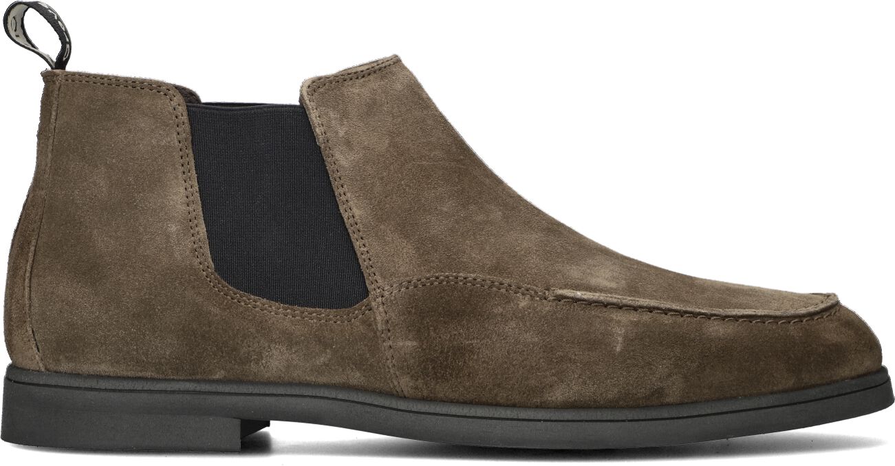 Greve Chelsea Boots Heren Tufo 1737, Maat: 40,5, Materiaal: Suède, Kleur: Bruin