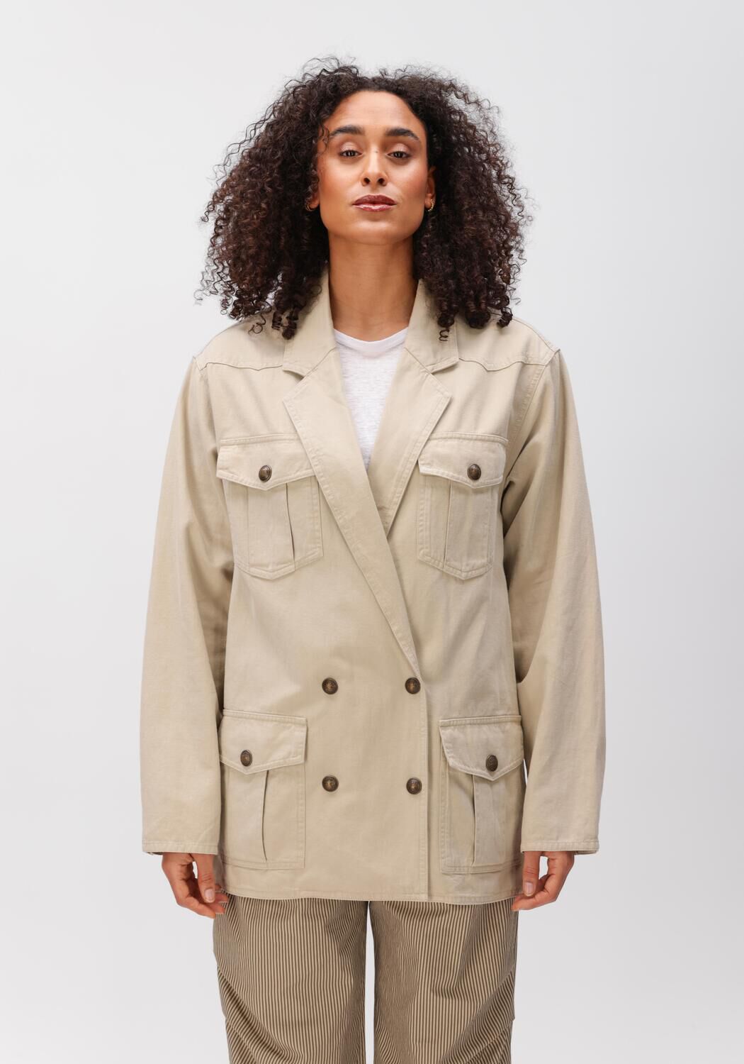 Zand ISABEL MARANT Blazer NEVALA-GB - large