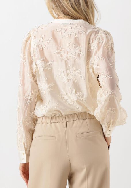 Witte SUMMUM Blouses BLOUSE FLOWER LACE - large