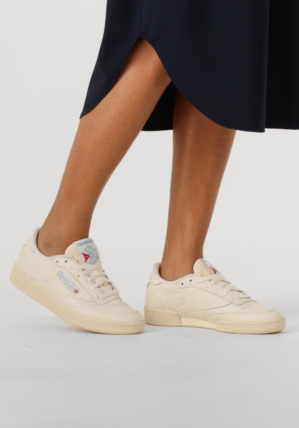 Witte REEBOK Lage sneakers CLUB C 85 VINTAGE - large