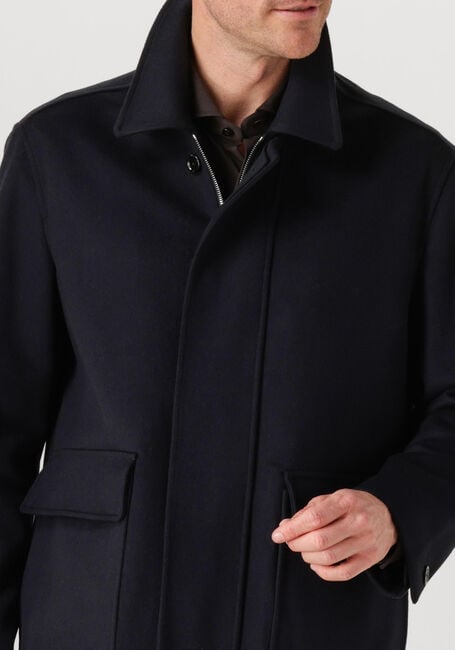 Donkerblauwe LARDINI Overshirt GIUBBINO - large