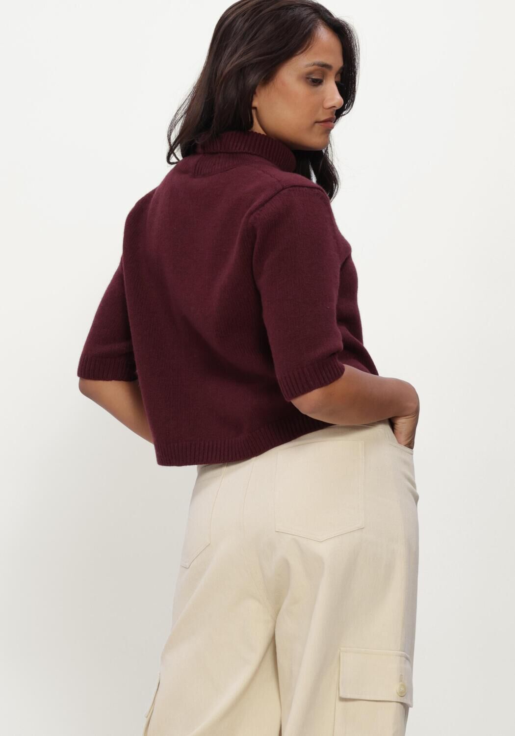 Bordeaux RHUNE Coltrui BRUNE KNIT - large