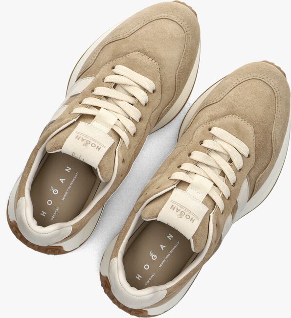 Beige HOGAN Lage sneakers H641 ALLACCIATO H PATCH Beige HOGAN Lage sneakers H641 ALLACCIATO H PATCH - large
