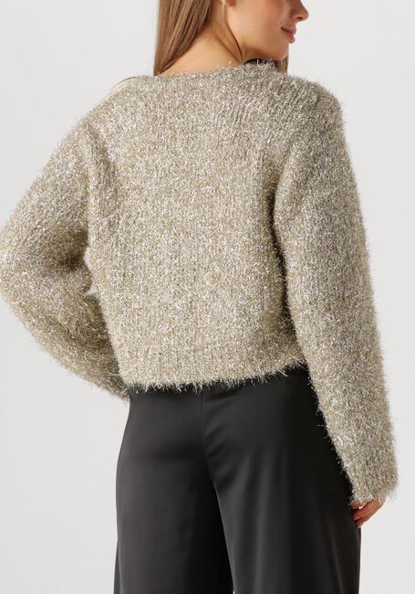 Gouden KNIT-TED Vest LYNN CARDIGAN - large