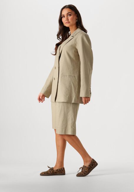 Groene GESTUZ Blazer GZIZZA LINEN BLAZER - large