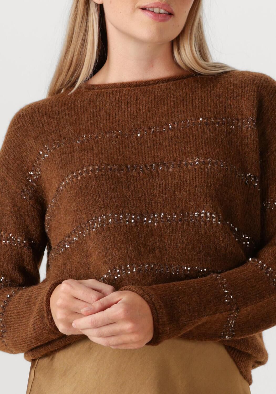 Bruine LUISA CERANO Trui 128673/5348 - large