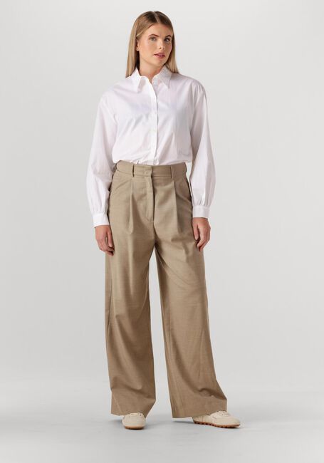 Beige MAX MARA Wijde broek GLOBALE - large