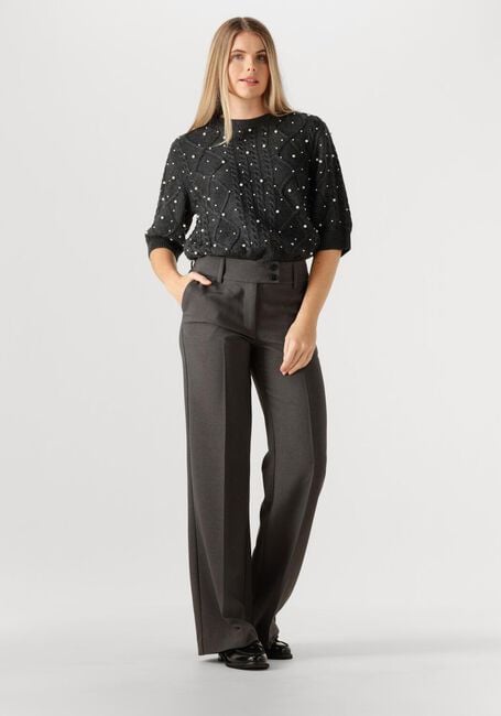 Donkergrijze GESTUZ Trui GZTAIBA DECO PULLOVER - large