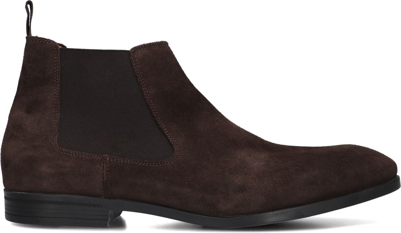 Stefano Lauran Chelsea Boots Heren S3219, Maat: 46, Materiaal: Suède, Kleur: Bruin
