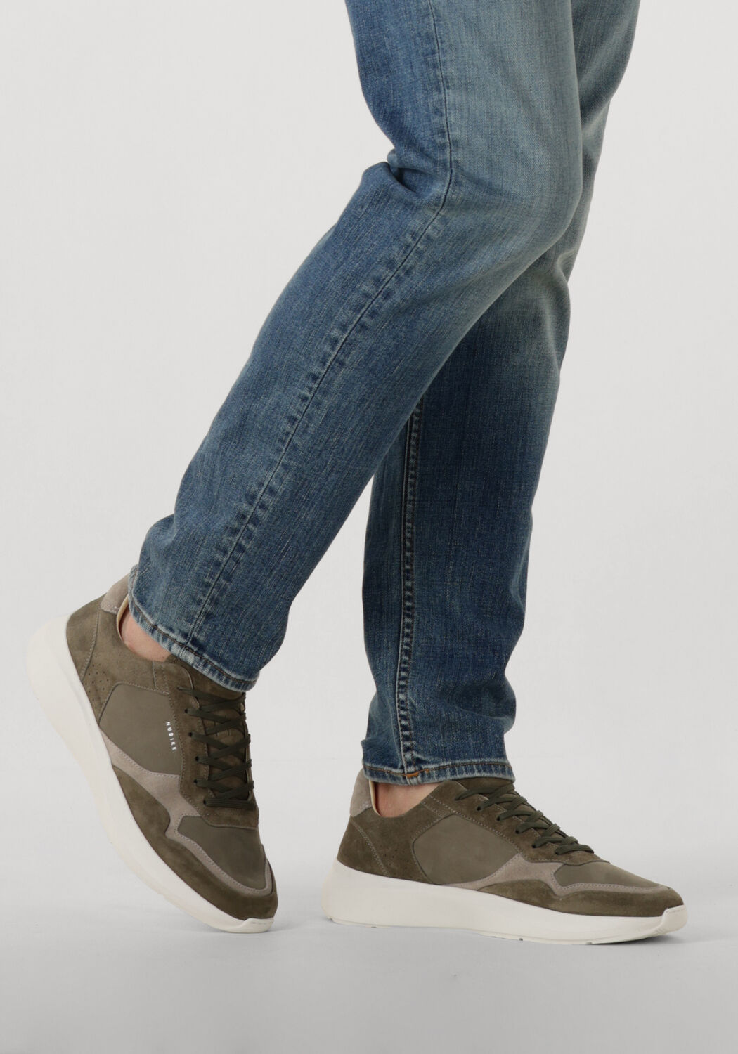 Groene NUBIKK Lage sneakers ROCK ROAD WAVE - large