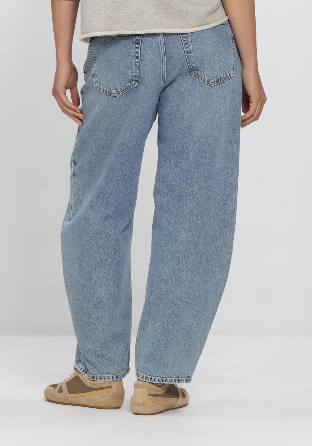 Blauwe CLOSED Wide jeans JAZZIE - large
