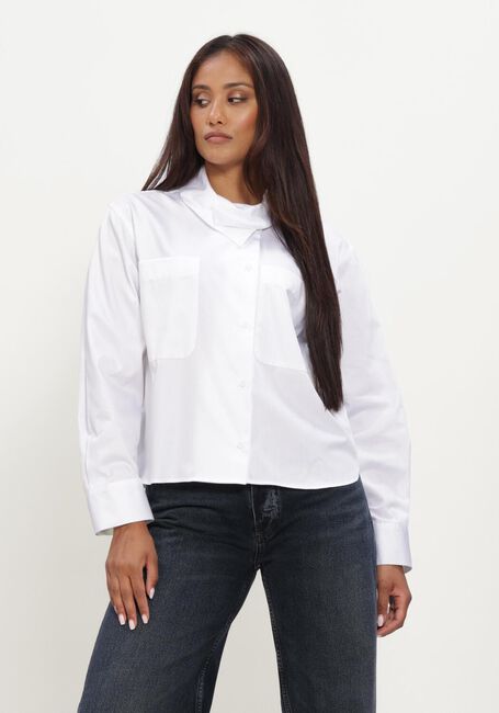 Witte MARGAUX LONNBERG Blouses DORY CHEMISE - large