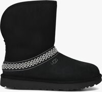 Zwarte UGG Vachtlaarzen CLASSIC SHORT CRESCENT - medium