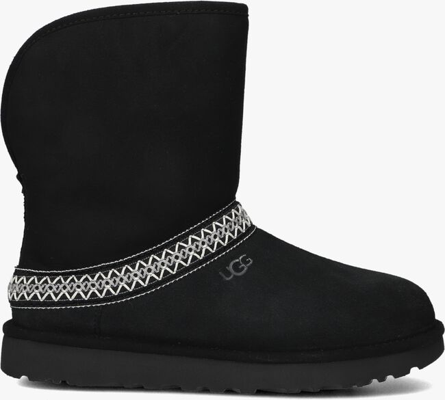 Zwarte UGG Vachtlaarzen CLASSIC SHORT CRESCENT Zwarte UGG Vachtlaarzen CLASSIC SHORT CRESCENT - large