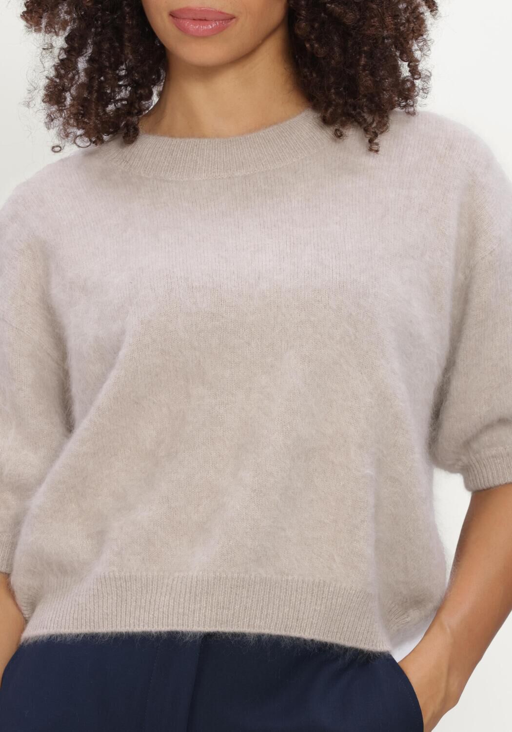 Beige LISA YANG Trui JUNIPER SWEATER - large