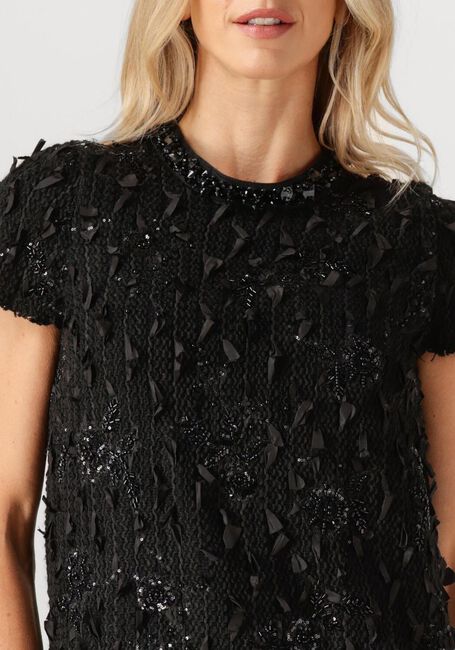 Zwarte LUISA CERANO Mini jurk 738627/3801-00 - large