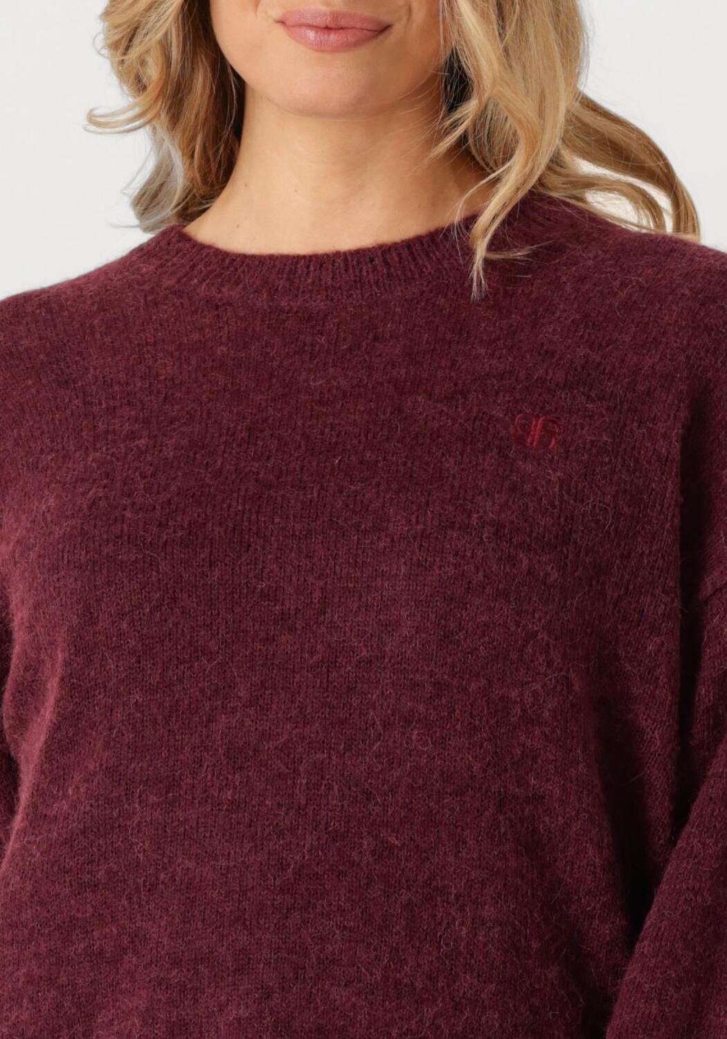 Bordeaux DANTE6 Trui ARIAMA CREWNECK SWEATER - large