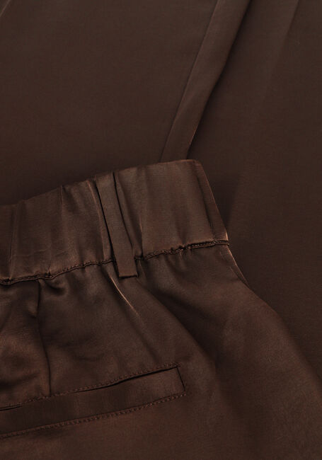 Bruine DANTE6 Wijde broek JULES SATIN PANTS - large