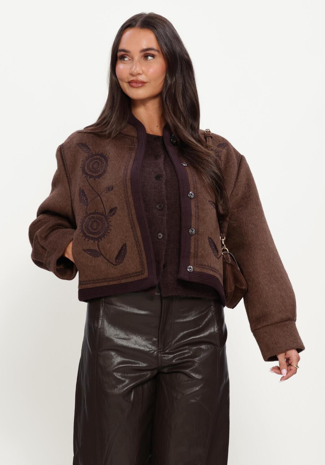 Bruine ANTIK BATIK Jack WILLOW JACKET - large