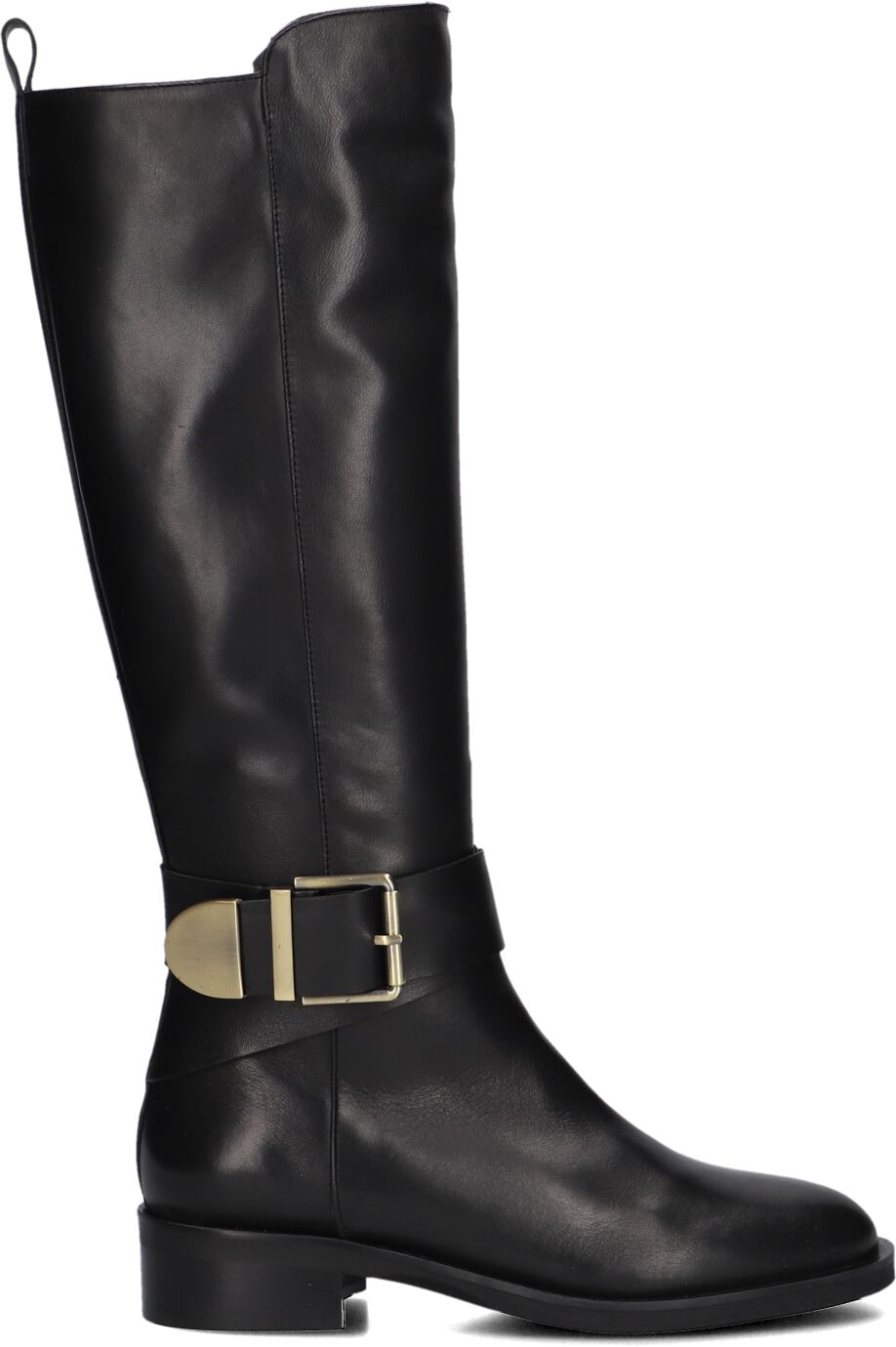 Lina Locchi Hoge Laarzen Dames 2236, Maat: 38, Materiaal: Leer, Kleur: Zwart
