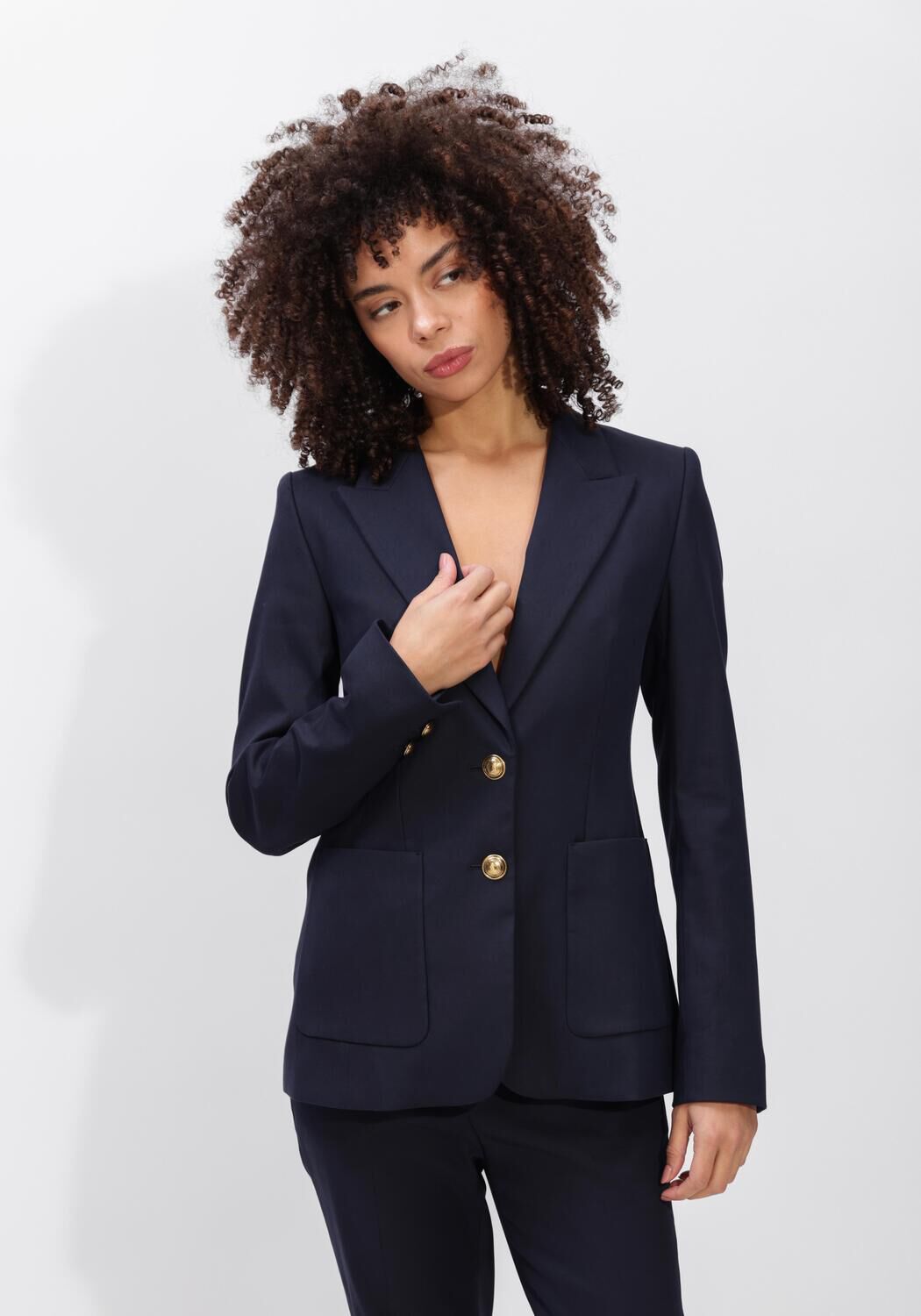 Donkerblauwe LUISA CERANO Blazer 438056/3806-00 - large