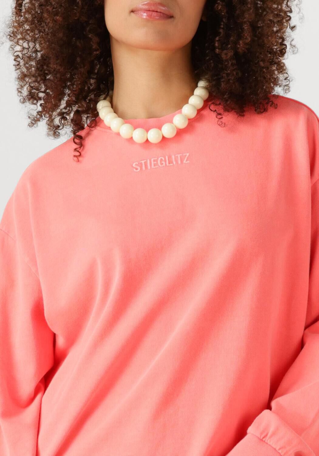 Roze STIEGLITZ Top BASIC SKATE LONGSLEEVE - large