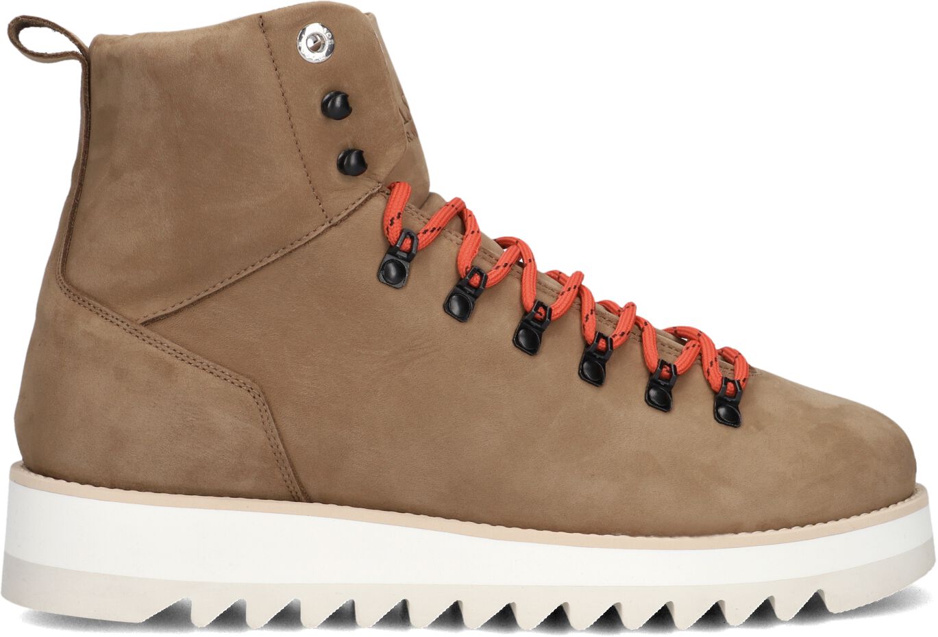 Mason Garments Veterboots Heren Massif Hi Scalata, Maat: 40, Materiaal: Nubuck, Kleur: Cognac