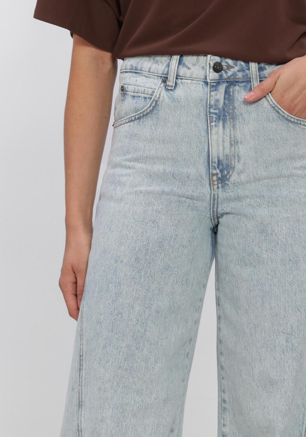 Blauwe CO'COUTURE Tops & T-shirts ARONACC WIDELL JEANS - large