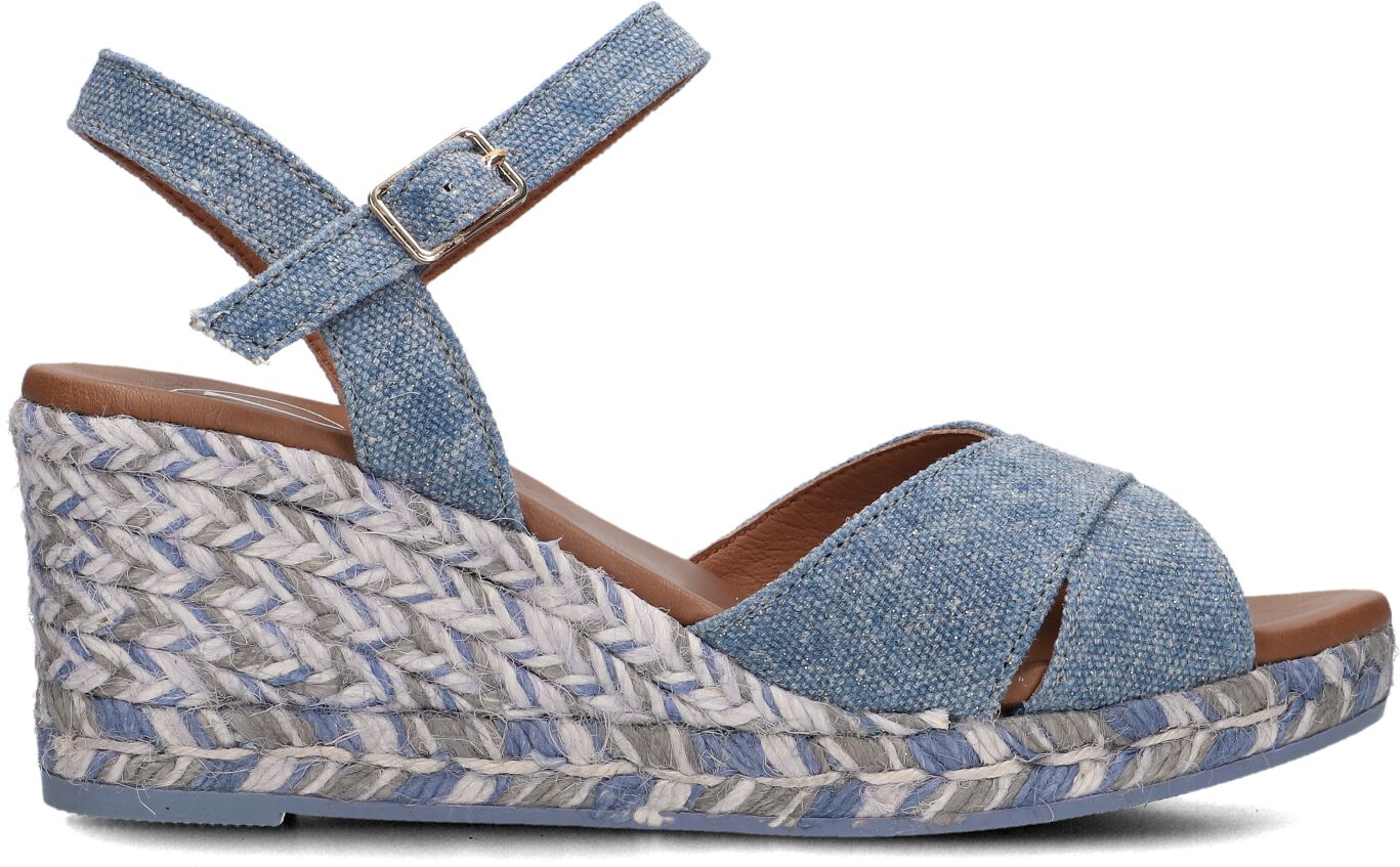 Viguera Sandalen
Dames 2032, Maat: 38, Materiaal: Denim, Kleur: Blauw