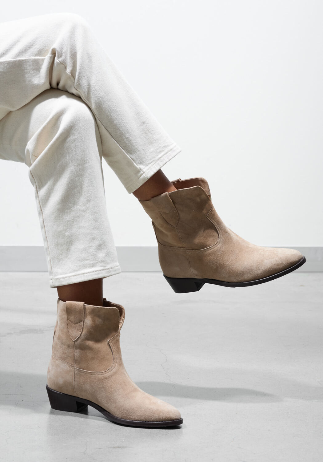 Beige LINA LOCCHI Enkellaarsjes 39445 - medium