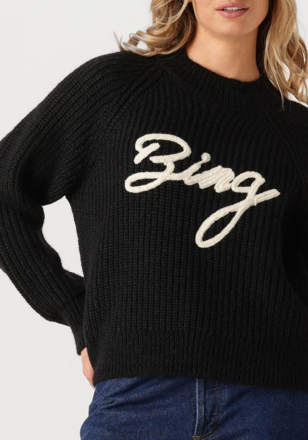 Zwarte ANINE BING Sweater KENDRICK SWEATER BING - large