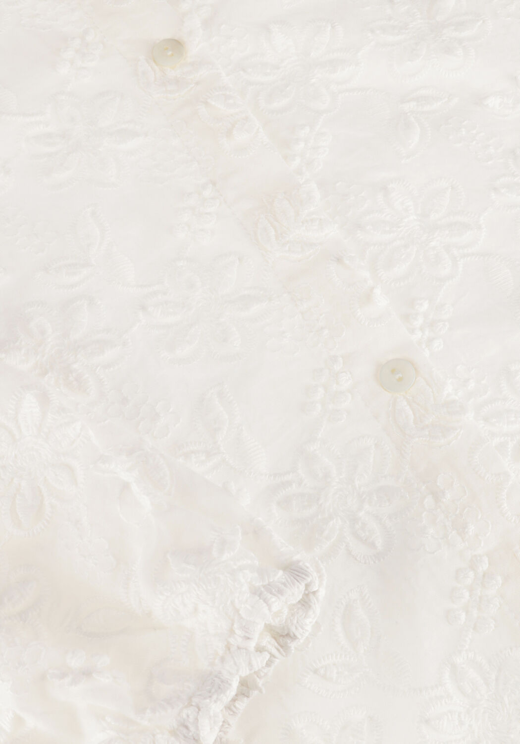 Witte AAIKO Blouses LIEN LONG SLEEVE CO 510 - large