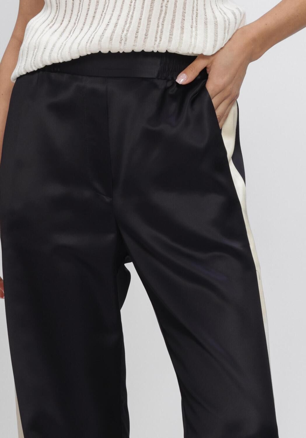 Donkerblauwe MARGAUX LONNBERG Pantalon IDAO PANTALON - large