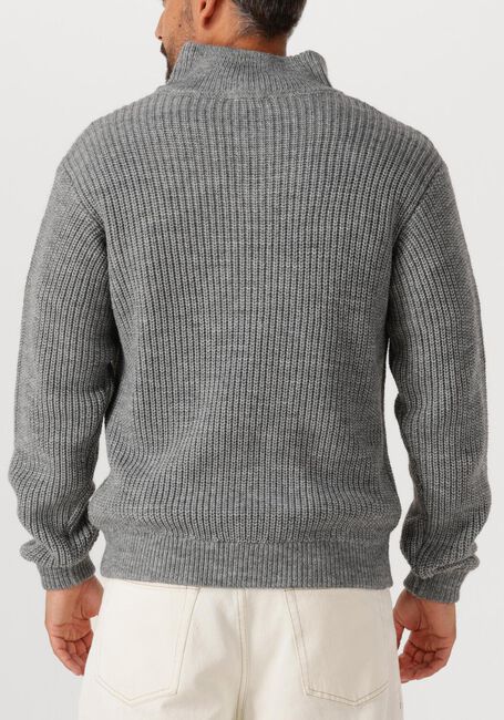 Grijze AMERICAN VINTAGE Trui CRASHWAY HALF ZIP H - large