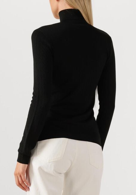 Zwarte ELISABETTA FRANCHI Trui KNITTED SWEATER - large
